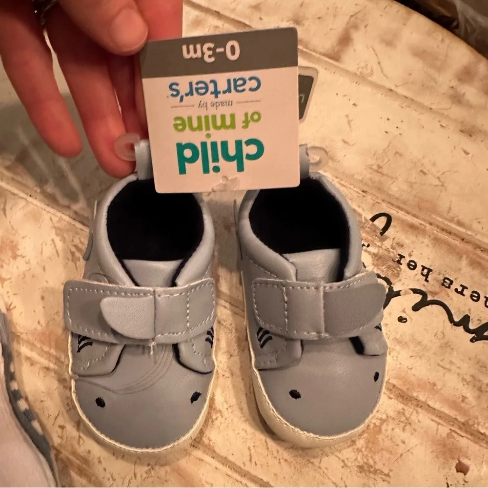 New Child of Mine Shark Shoes & Socks Set